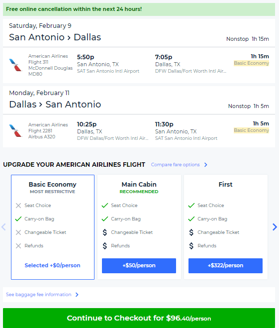 Nonstop Flights San Antonio to from Dallas 97 r t Southwest