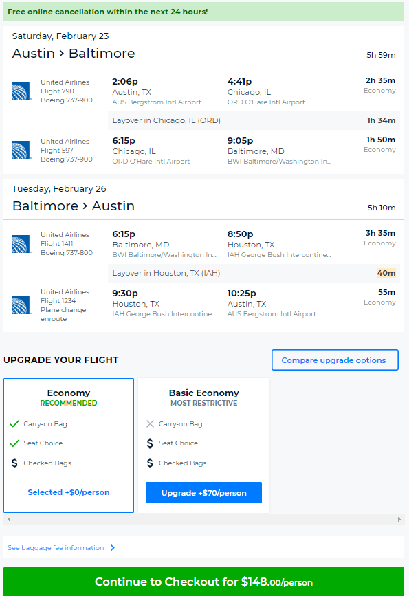 austin incoming flights